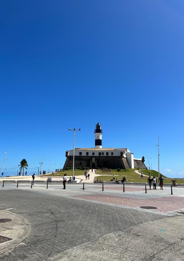 Апартаменты #1 Sofisticado Loft Vista Mar - Farol Da Barra Сальвадор Экстерьер фото
